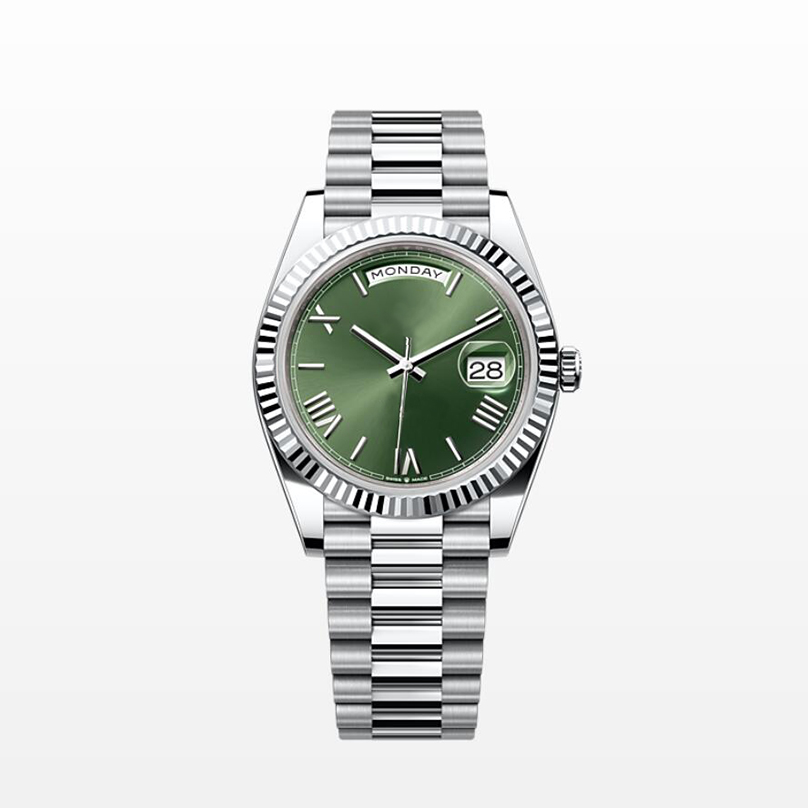 

montre de luxe 41mm Mens Womens Watches 2813 Automatic Movement full Stainless Steel Watch waterproof Luminous Mechanical Wristwatches, Box
