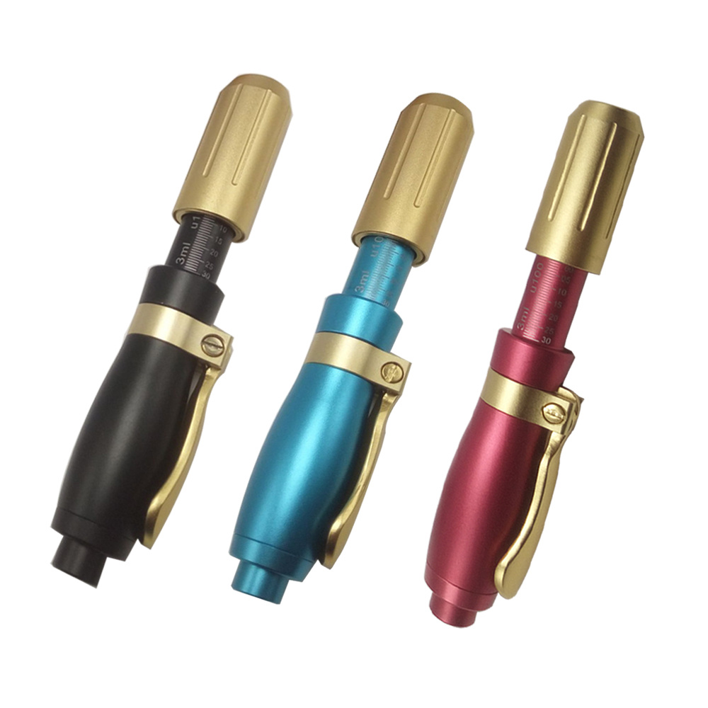 

2 in 1 high pressure hyaluron pen kit non invasive 0.3ml/0.5ml for lip lifting anti-aging skin tightening, Customize