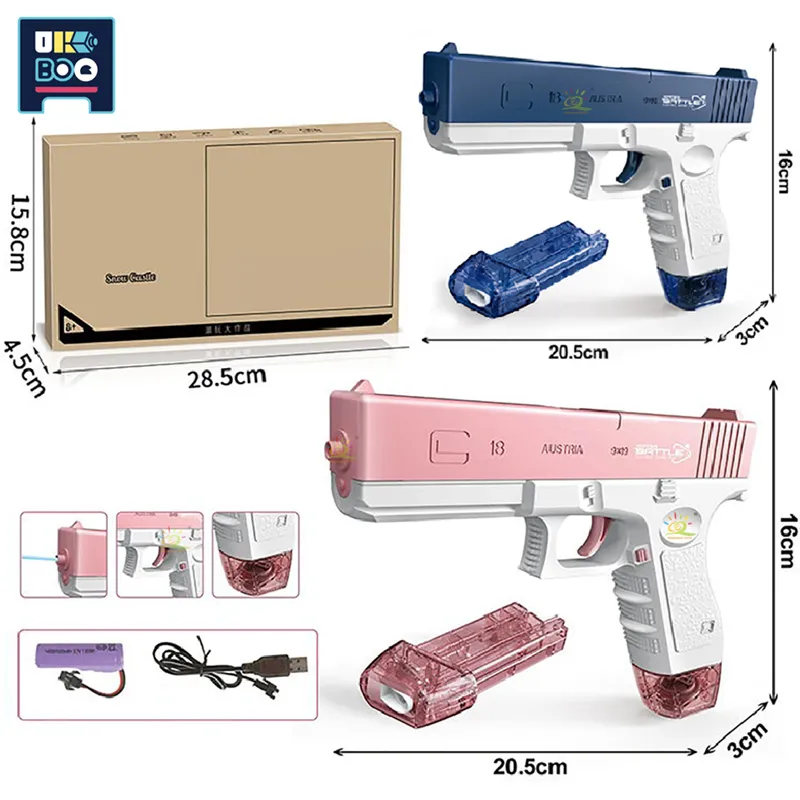 

Electric Water Gun Toys Bursts Children's High-pressure Strong Charging Energy Water Automatic Water Spray Children's Toy Guns