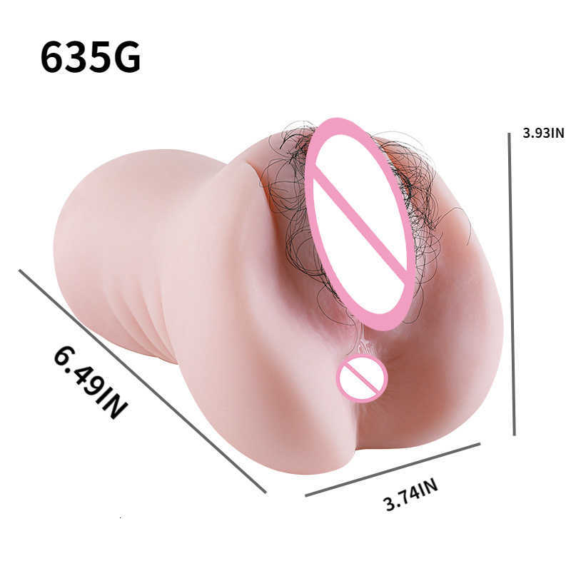 Vagina Realistic Perfect Partnert Massager Masturbator Sex Toy 2 In 1 Pussy Real toys Silicone Adult Product Male Masturbators Cup Toys for Men 3-image-861864893