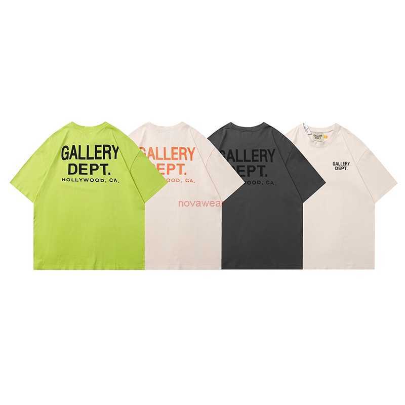 

Fashion Designer Clothing Tees Rock Tshirt Galleryes Depts Classic Slogan Printed Basic T-shirt Men Women Couples High Street Sportswear 23ss for sale, 1467 apricot print black
