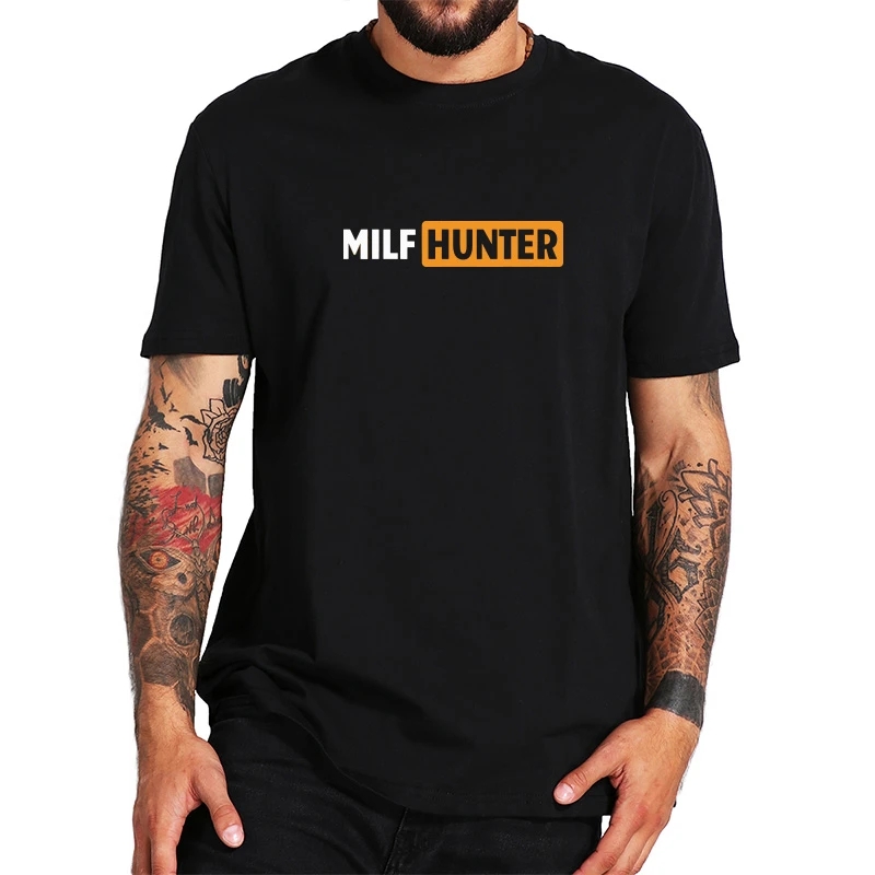 

MyyFashion- Support me and buy my t-Shirt-Funny Joke Men Short Sleeve High Quality Creative Design Adult Joke 100% Cotton Tops Tee Homme, Black