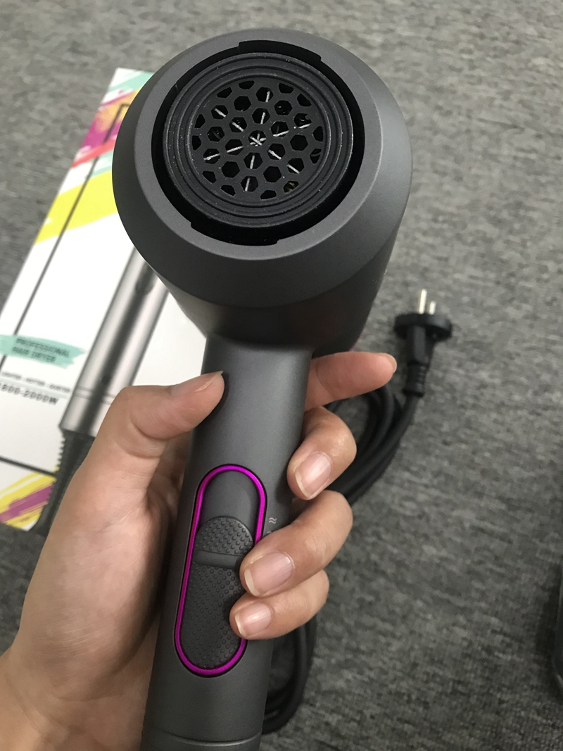 

Hair Dryer D03 curlers Negative Lonic Hammer Blower Electric Professional Hot &Cold Wind Temperature Hairdryer Hair Care Blowdryer
