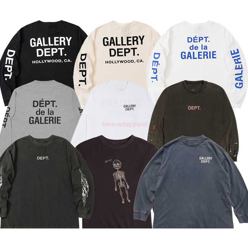 

Fashion Designer Clothing Galleryes Hoodies Depts ventage Waffle Fire Fashion Label Autumn T-shirt Fashion Streetwear Pullover jacket Jumpers Tops Sportswear, Shipping fee