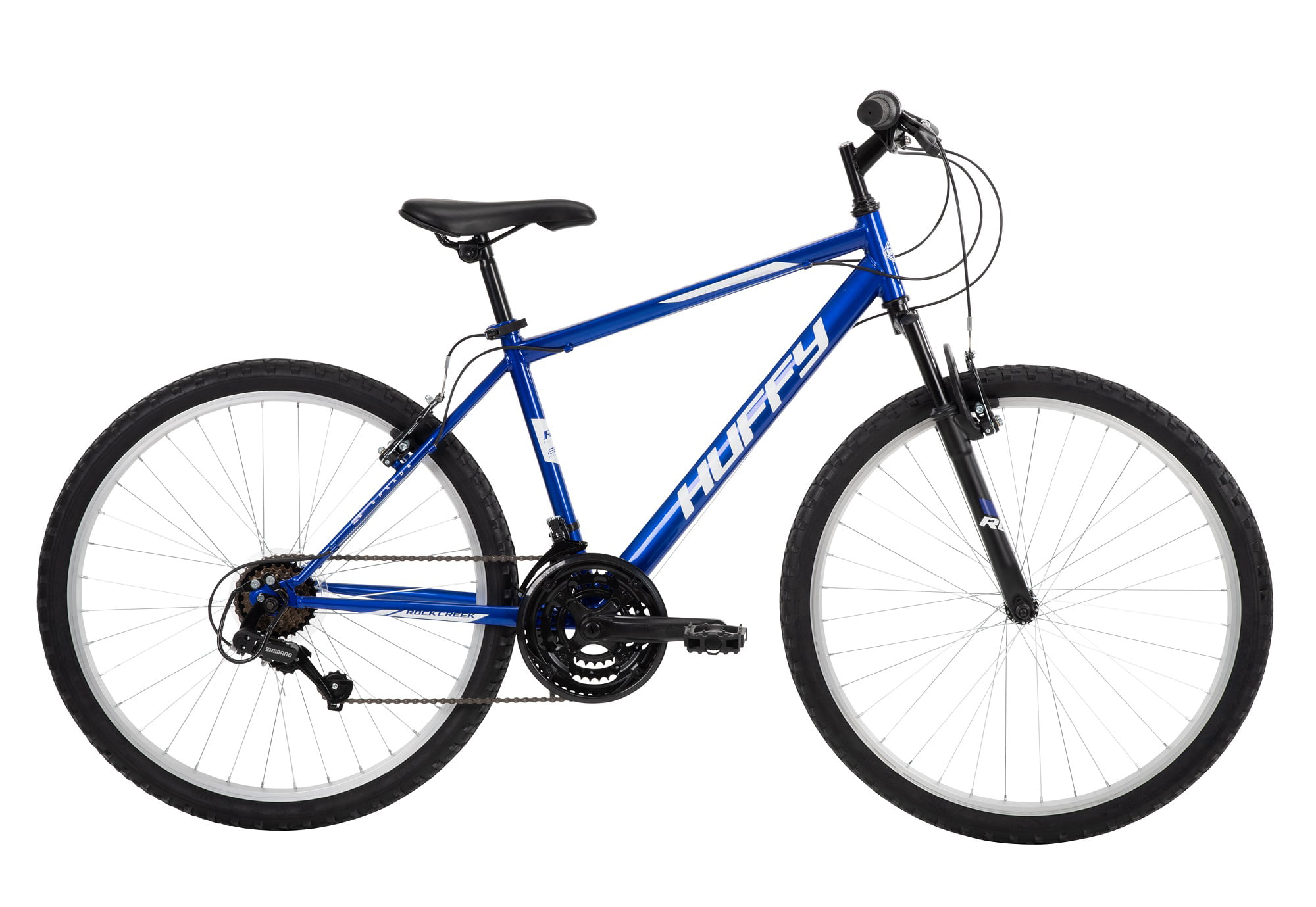 

(U.S. inventory) Huffy 26-inch Rock Creek Men's Mountain Bike, Blue
