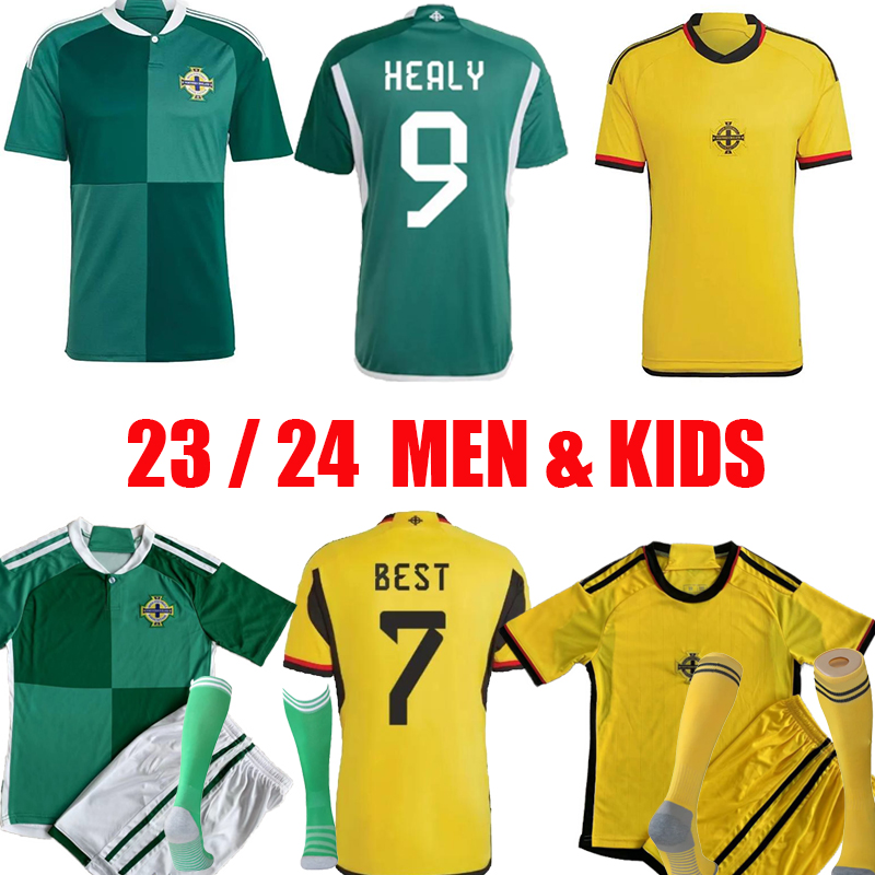 

2023 2024 Northern Ireland MAGENNIS Thailand Soccer Jerseys 23 24 HOME AWAY Third EVANS LEWIS Saville MCNAIR Ballard MAN KIDS kits football shirt