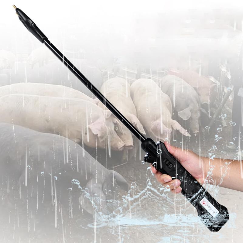 

Supplies Waterproof Livestock Prod Stick Farm Electric Pig Cattle Sheep Cow Electric Repelling Rod Portable with LED Light Equipment