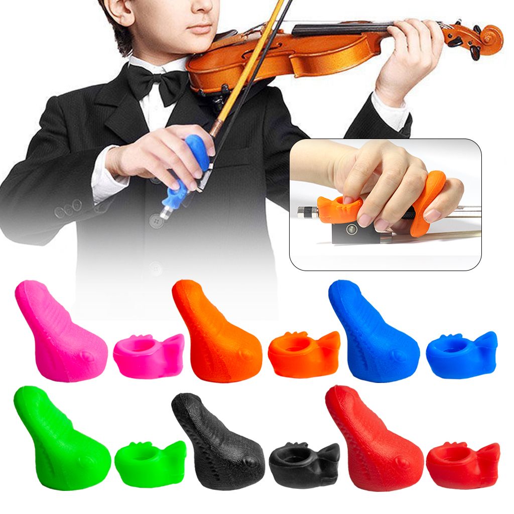 

Violin/ Viola Bow Grip Correcting Device Accessories Beginner Correction Posture Grip Bow Pose Orthoses & Violin Bow Collima