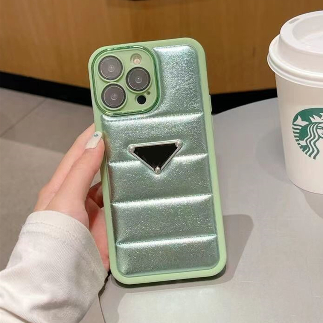 

Top Designer Phone Cases For iPhone 14 13 12 11 Pro Max 14Pro 14Plus 14ProMax 13Pro 13ProMax New Colorful Down Jacket Airbag Mobile Back Cover case 050501, Customized(please consult me)