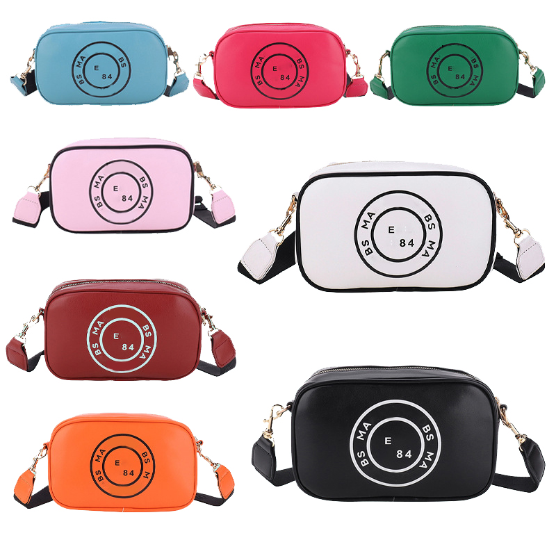 

luxury Designer Bags women Multi -colored Small Camera bag Removable and Adjustable Webbing Strap the tote bag leather material Shoulder Bag Purses, White