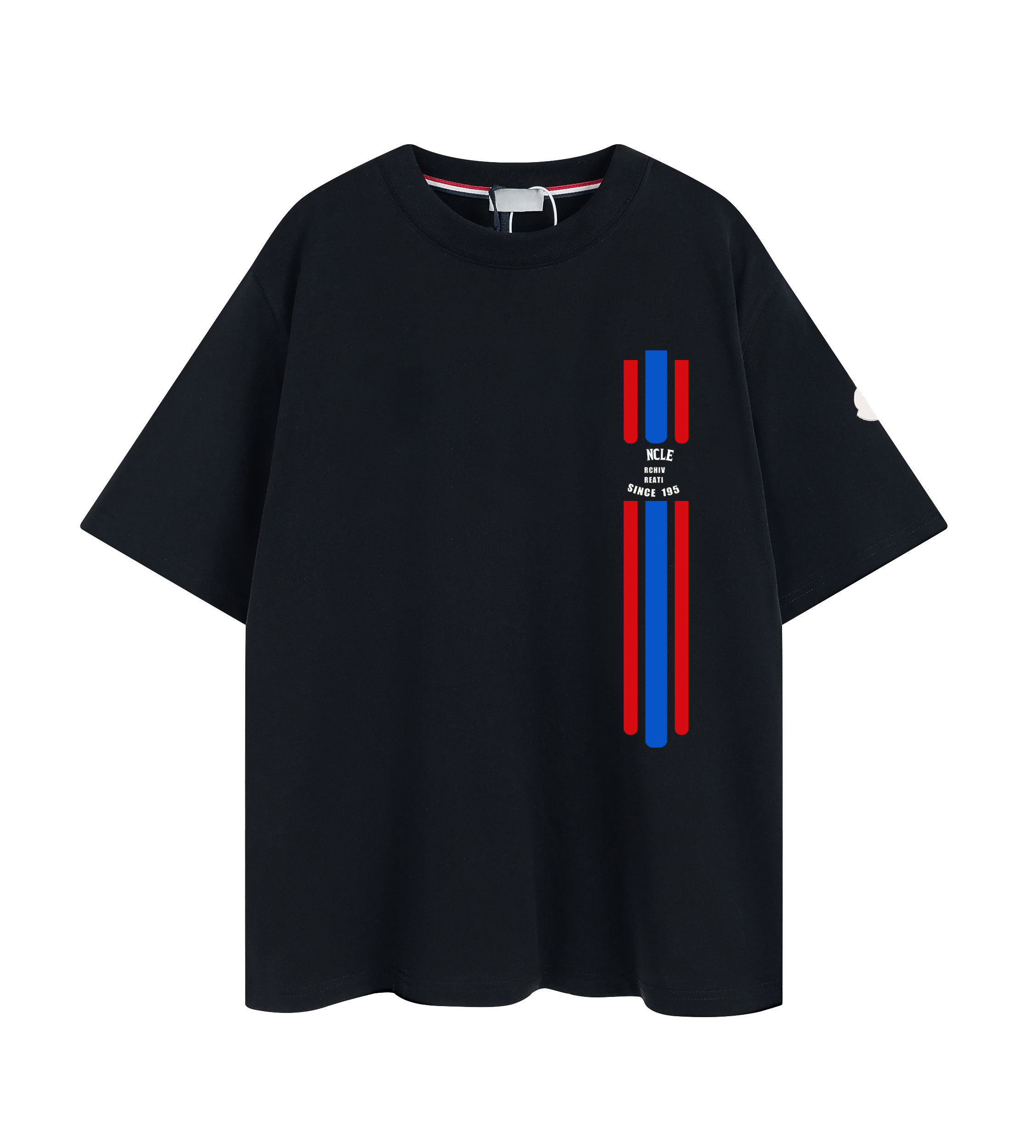 

Designer High Quality Men's T shirt Fashion Street Brand Pattern Monclair Couple tee 100% Cotton Embroidered Emblem Breathable Polo Shirt EU Size S-XL, High quality 1