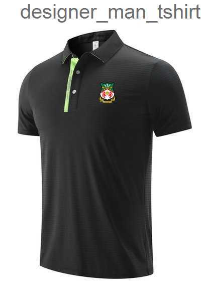 

Men's Polos 22 Wrexham Football Club POLO Soccer Fans shirts for men and women in summer breathable dry ice mesh fabric sports T-shirt can be customized 62BW7, No 5