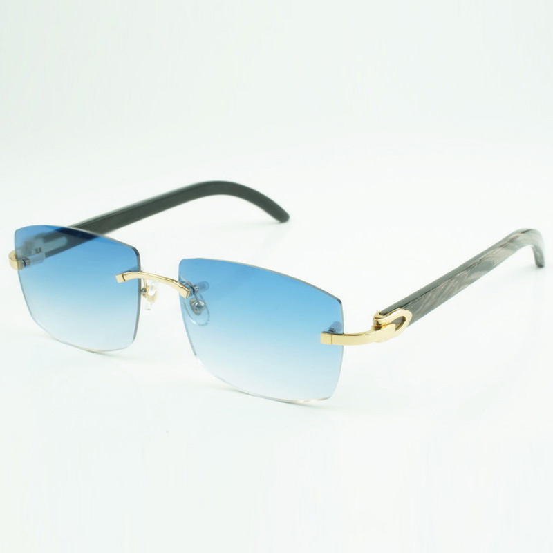 

Buffs sunglasses 3524032 come with new C hardware which is flat with pure Black patterned cowhorn legs