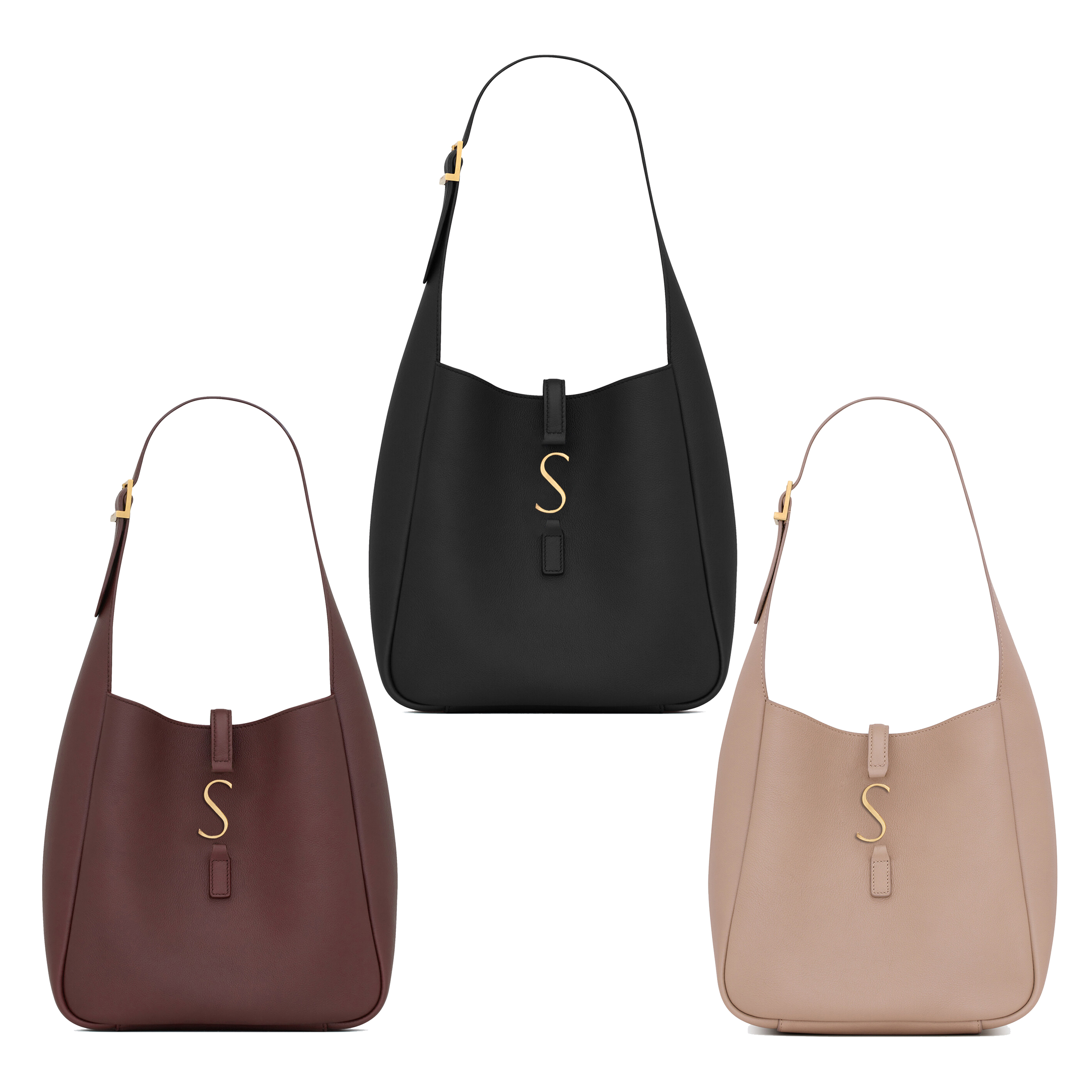 

Fashion le5a7 hobo yslity Shoulder Bag Women's Luxury Genuine leather tote handbag man black purse wallet crossbody Designer toiletry mini pochette lady clutch Bags