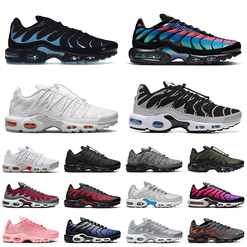 

Tn Plus Size Us 12 Running Outdoor Shoes Men Women air Tns Utility Berlin Terrascape Triple Black All White tn. Rose Pink vapor max France Trainers Sneakers dhgate Eur 46, 40-46 triple black leather