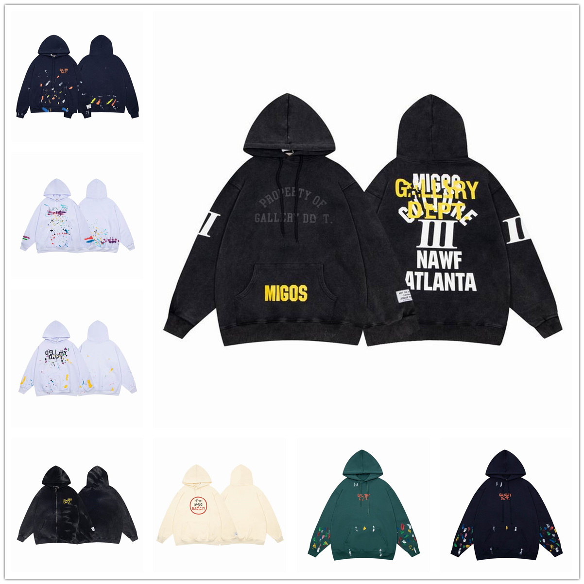 

23SS Designers Hoodies for Mens Women Galleryes Depts Fashion Galleryse Hoodys Winter Man Long Sleeve Men Womens Hoodie Clothing Clothes