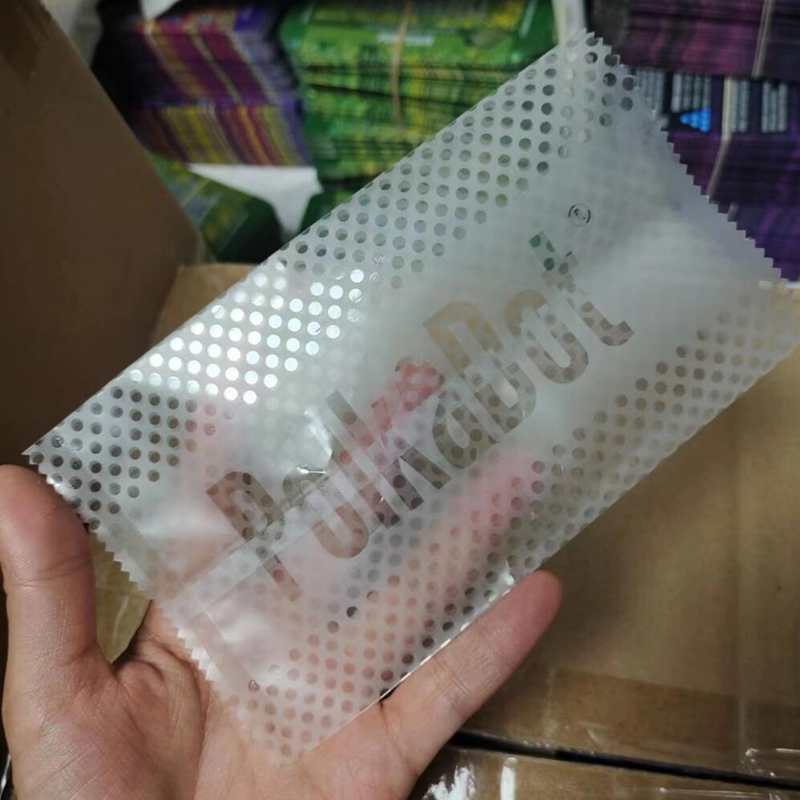 

100pcs PolkaDot chocolate bar Wrapping Packaging Bags For Newest big size Polka Dot chocolate mushrooms package box Polkadot plastic Heat Seal mylar bags