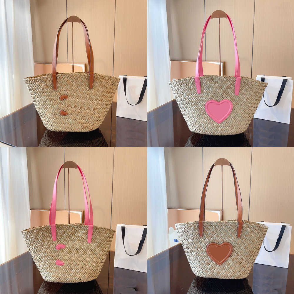

beach Bag Women Weaving Designer Bag luxurys Handbag Shoppers Tote Bags Handbags Straw Crossbody summer Messenger Quilted Purses 220510, Style 2