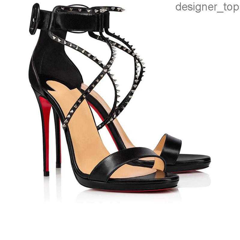 

Red Bottomed Christians With Box Designer -s Shoes Fashion Brand ss Pumps Womens Sandal Luxury Choca Lux 120 Mm High Heels Sexy Bride Leather Rivet Emqx, #1