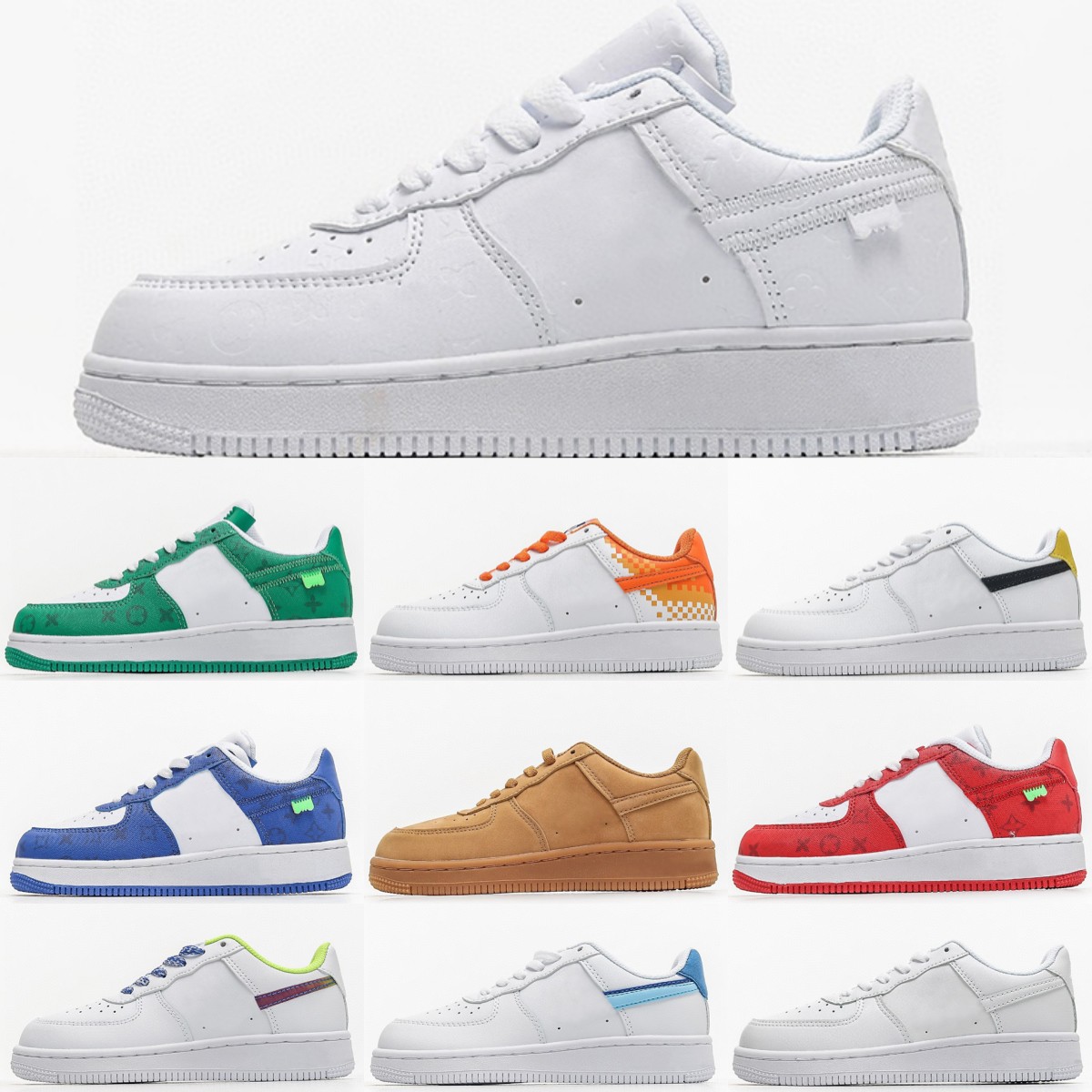 

Kids Shoes 1s Forces Basketball 1 Low Shadow Sneakers Youth Children Toddlers Outdoor Trainers Boys Girls kid Shoe Running White Wheat Sport Athletic sneaker, Color 10