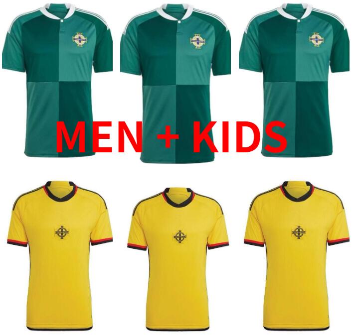 

2023 2024 Northern Ireland MAGENNIS Thailand Soccer Jerseys 23 24 HOME BLUE EVANS LEWIS Saville MCNAIR Ballard MAN KIDS kits football shirt