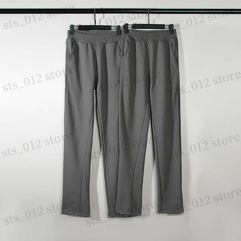 Pantalon pour hommes Cole Buxton High Street lavé vieux fendu jambe droite pantalons de survêtement pour femmes sport décontracté simple couleur