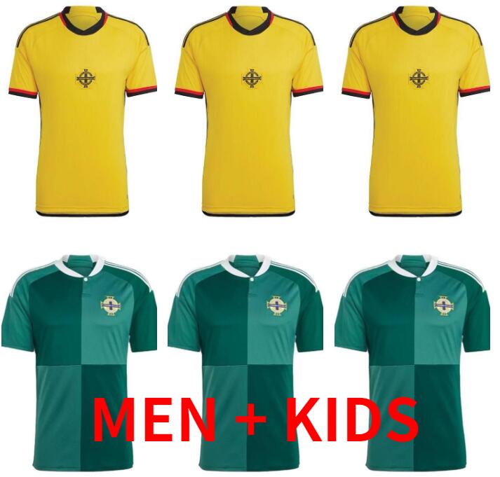 

2023 2024 Northern Ireland MAGENNIS Thailand Soccer Jerseys 23 24 HOME BLUE EVANS LEWIS Saville MCNAIR Ballard MAN KIDS kits football shirt