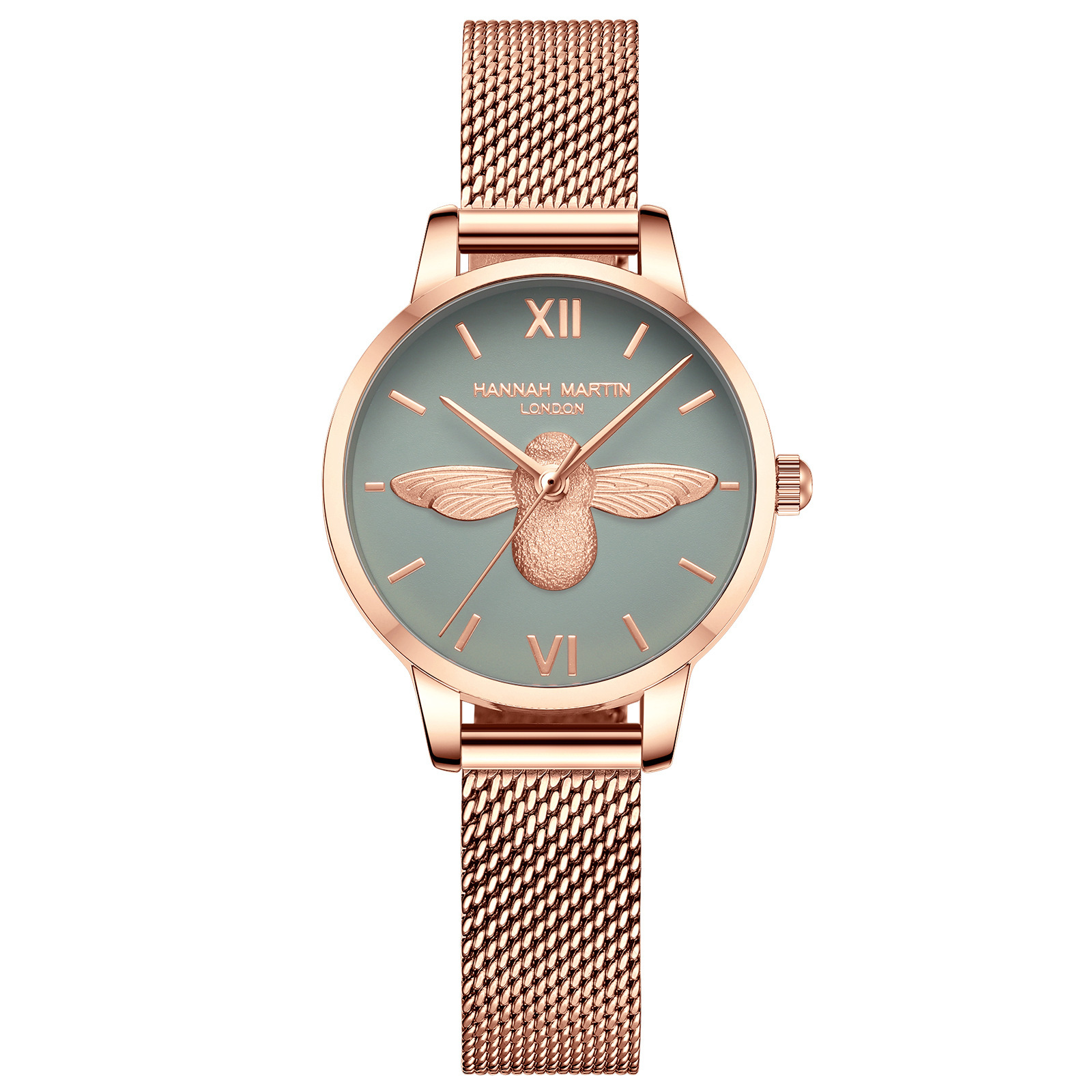 

Women's Watches ins trend moringa British niche watches Japanese movement OB the same 3D small bee women's watches, Customize