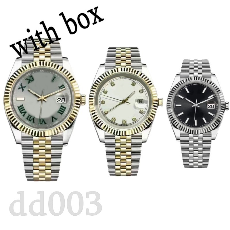

Super luminous diamond watch wimbledon designer watch sapphire fashion 126234 montre de luxe datejust 36/41mm 904L 28/31 mens watch battery diamonds SB007 C23, 15#
