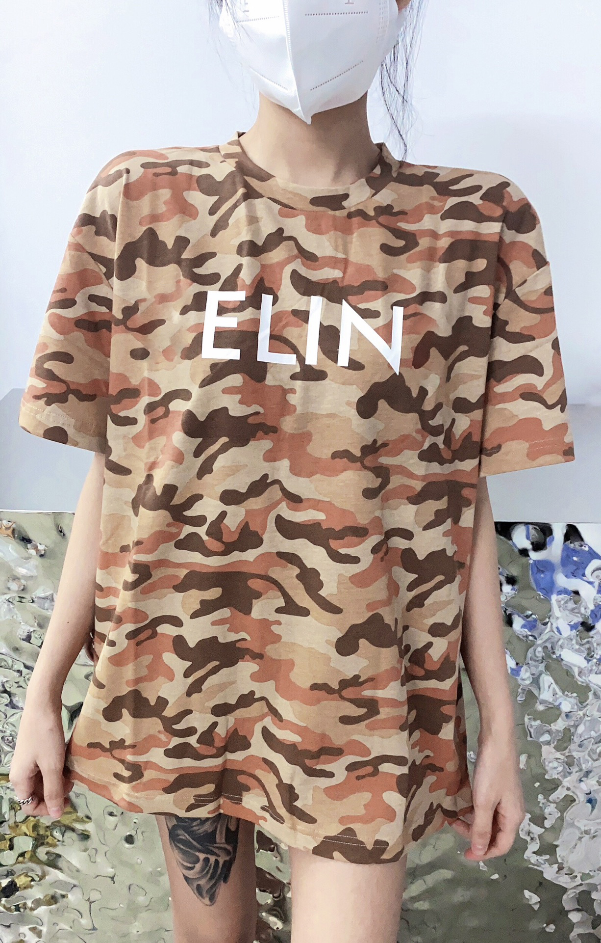 

Fashion Designer Men's T shirt Summer Outdoor Camping Camo Print Tee Men's and Women's Loose Elastic High Quality Short Sleeve shirt EU Size s-XL, High quality 1