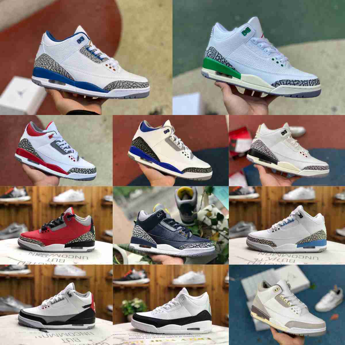 

Jumpman Racer Blue 3 3S Basketball Shoes Mens Dark Iirs Cool Grey A Ma Maniere UNC Hall Of Fame FREE Wizards LINE Denim Red Black Cement Pure White Tinker Trainer Sneaker, Size consultation seller