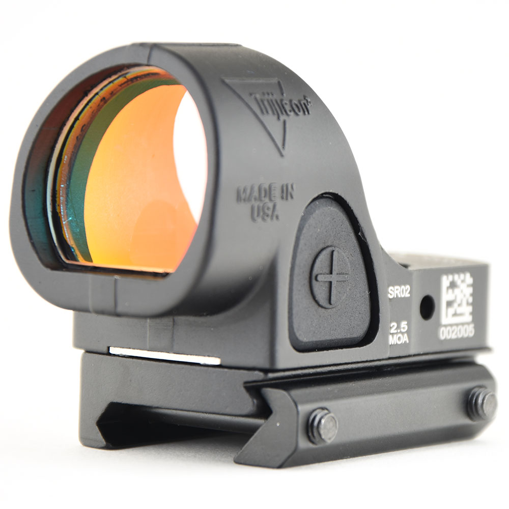 

Trijicon SRO Reflex Mini RMR 1x Red Dot Sight Collimator Optics Scope Picatinny Weaver Glock Pistol Mount Base Riflescope