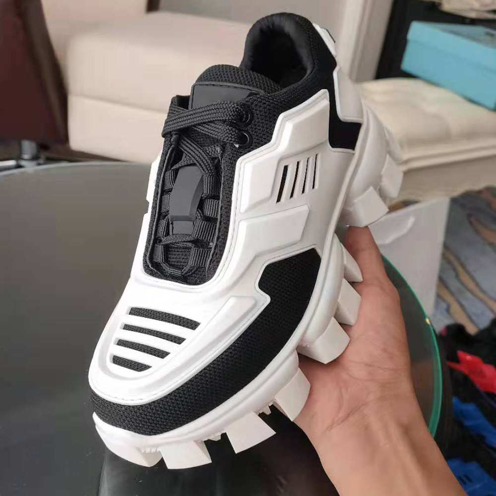 

Men Women luxury Designer Shoes 19FW Lates Cloudbust Thunder Low Top Lace UP Casual Shoe Camouflage Capsule Series Color Matching Increase Platform brand Sneakers