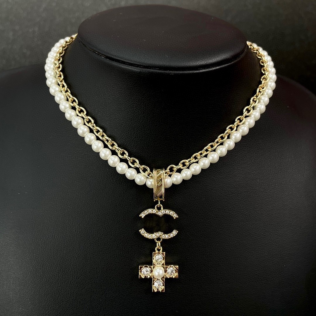 

Top Luxury Brand Designer Double Letter ccity Pendants Necklaces Choker channel Pendant Necklace Chain Jewelry Accessories mx3d