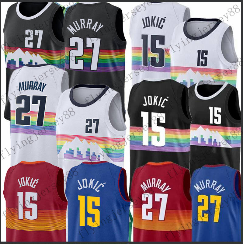 

Mens Nikola 15 27 Jamal Jokic Murray Basketball Jerseys James 1 Harden Joel 21 Embiid Blue Tyrese Maxey, Mens jerseys