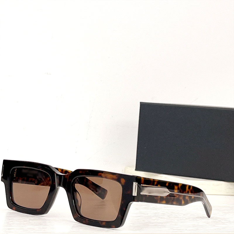 

New summer SL572 sunglasses for women and man UV400 protection restoring prim square full frame fashion glasses random box