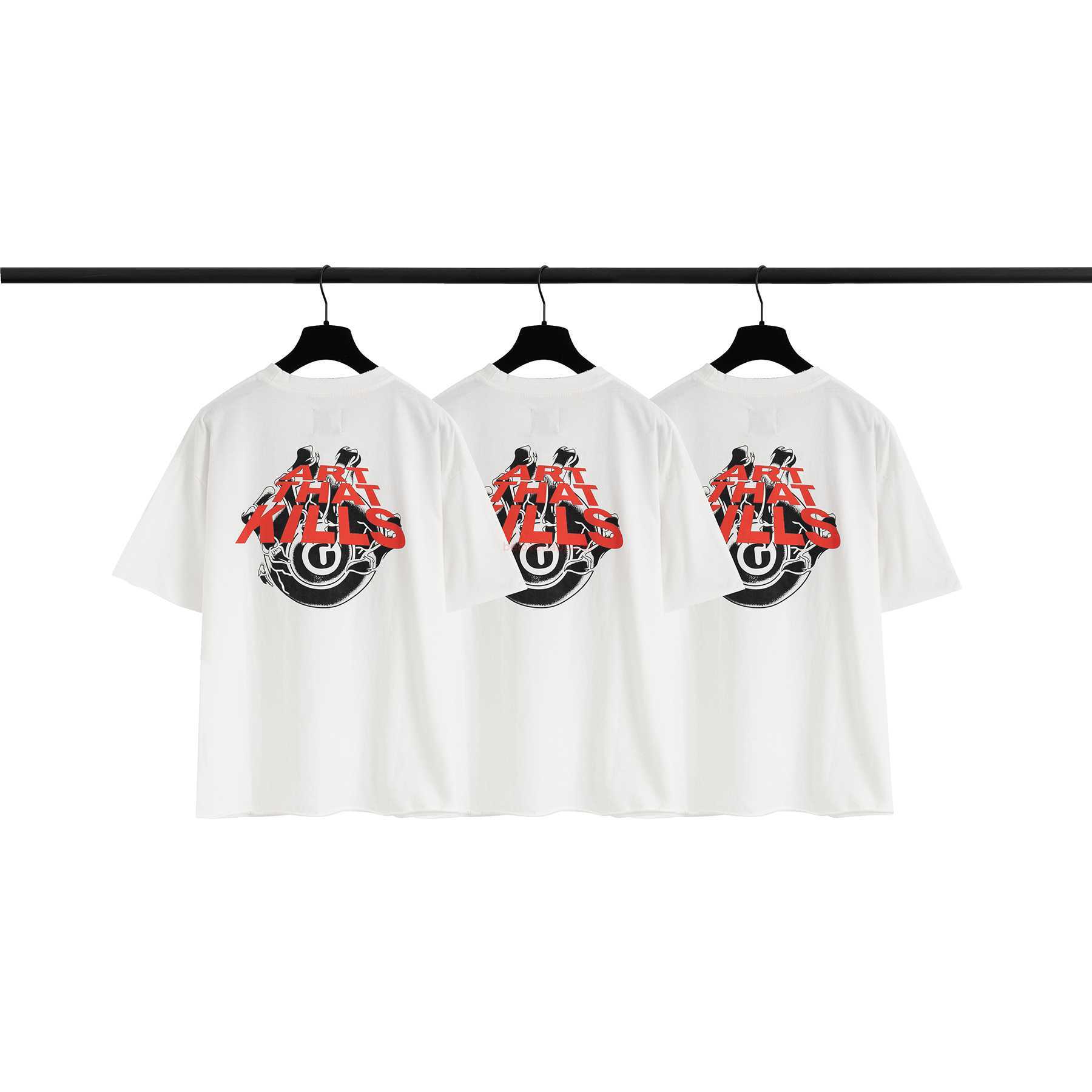 

Fashion Designer Clothing Galleryes Depts Tees Rock Tshirt Atk Skeleton Distressed Small Market American Brand High Street Loose Mens Short Sleeve Tshirt Hip Hopfo, Atk skeleton short sleeve white spot