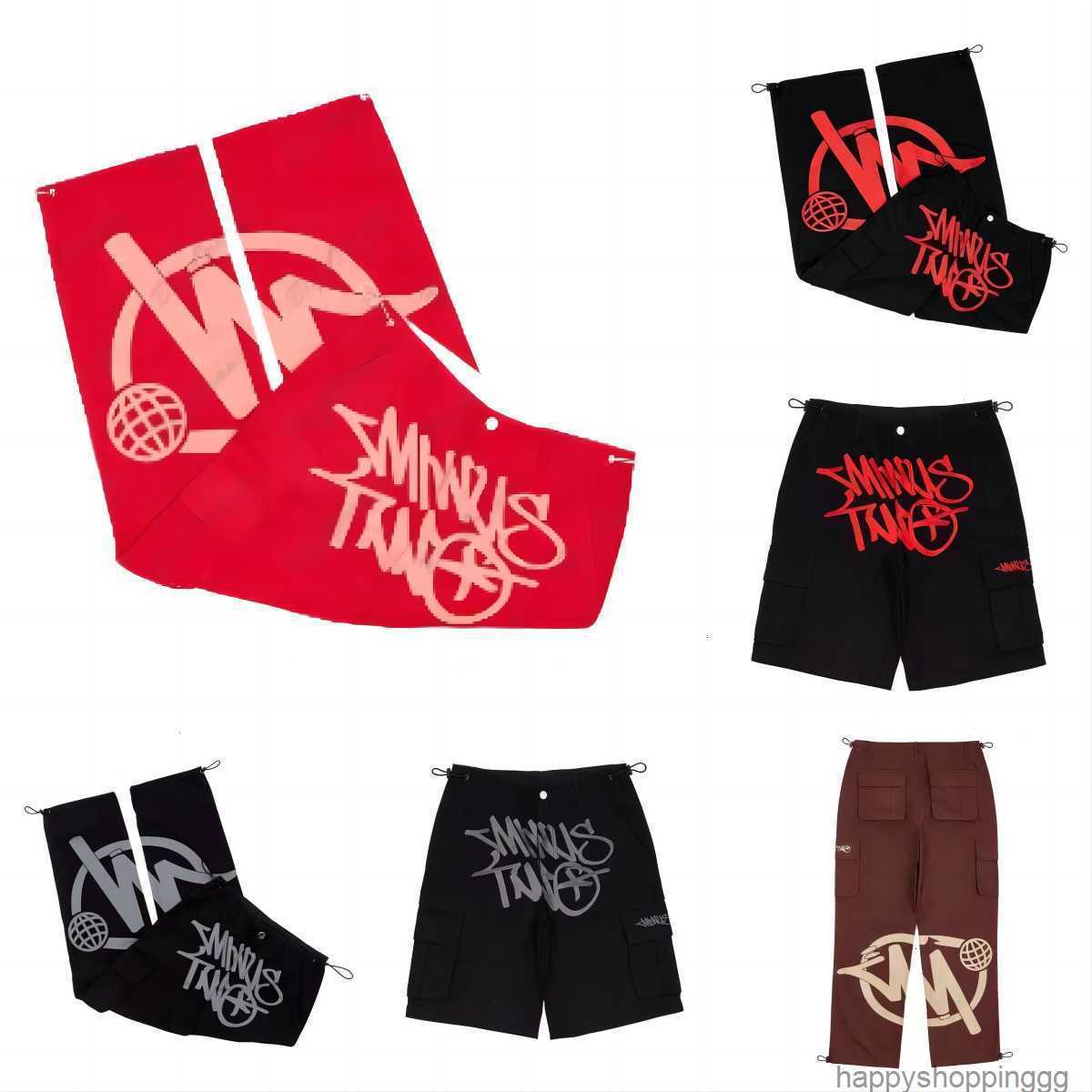 

Men' Pants Minus Two Cargo Harajuku Casual Loose Punk Rock Straight Wide Leg Trouser Streetwear Pant Retro Street Trend Overalls Fs01, Beige