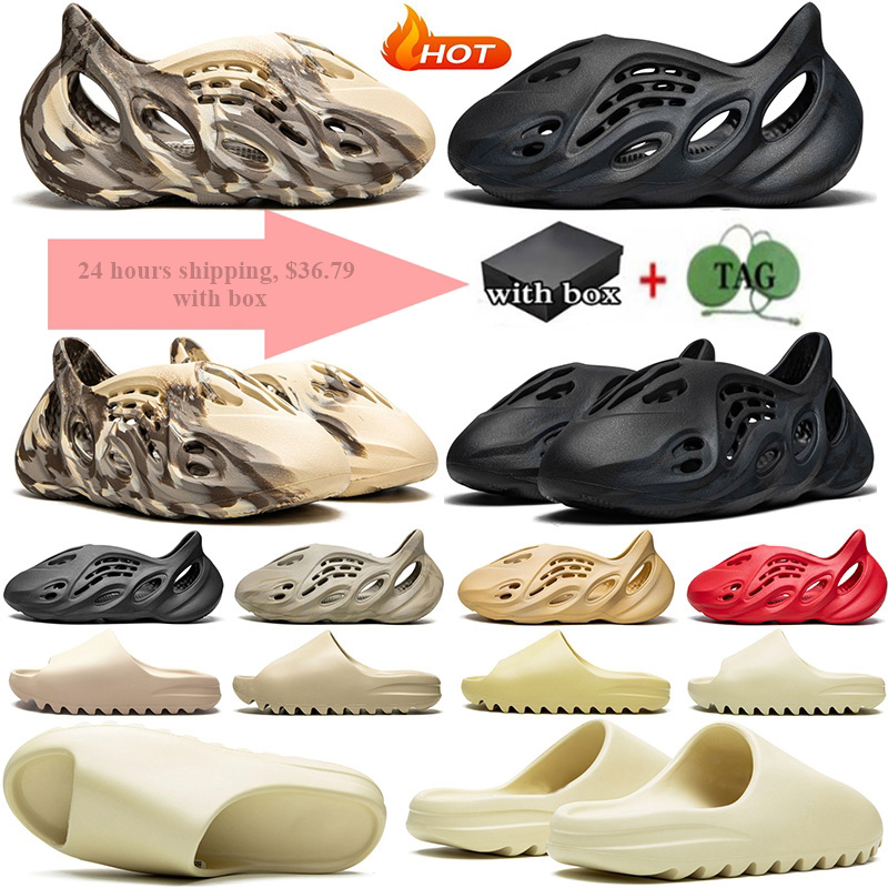 

slides foam runner Women Sandals Slides Runner Ararat Flat Slide Slippers Bone Resin Sand Foam Rubber West Summer Brown, #11