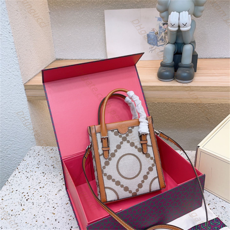 

Mini Totes Autumn and winter new leather luxury designer tramp Women's fashion multi color handbags shoulder bag Cross Body Purse, Blue canvas