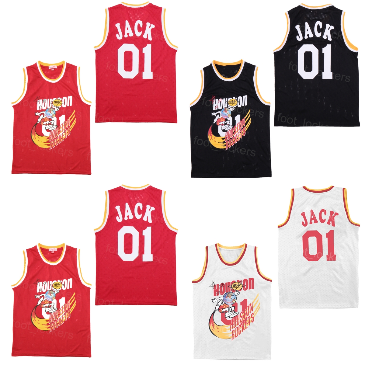 

Movie BR Remix Scott X MN 01 JACK Basketball Jersey Men Travis Jointly Bleacher Report Special Prin Red Black White Team All Stitching University HipHop Unifrom