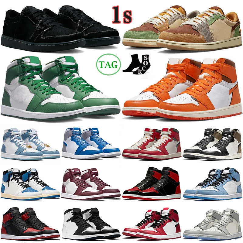 

Hotsell jumpman 1 low retro basketball shoes 1s Black Phantom Lost And Found Reverse Mocha Fragment Voodoo travis scotts 1 mens trainers wom, Starfish