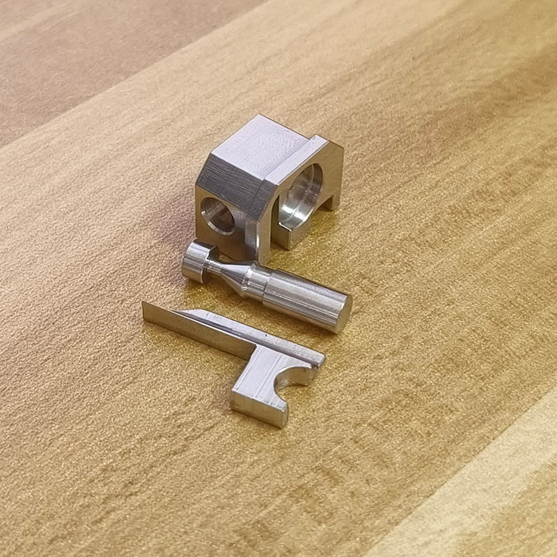 

CNC Stainless Steel Automatic Selector Full Auto Switch for G17/G19 G22/G23/G26 Sear and Slide Modification Required drop in auto sear, Silver
