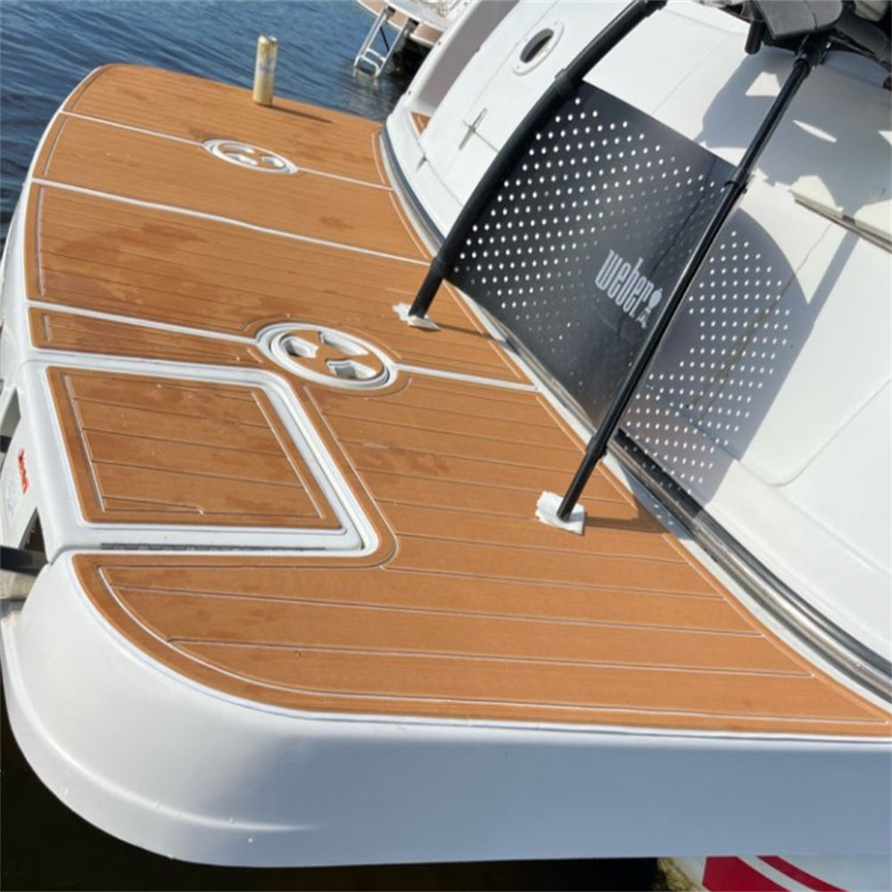 

2000 Four Winns 298 Vista Swim Platform Cockpit Boat EVA Foam Teak Deck Floor