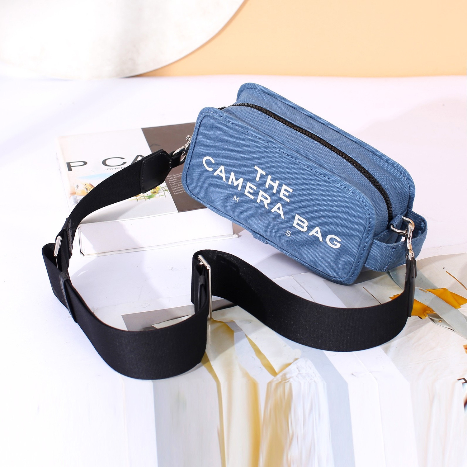 

Womens marcie the tote camera bag Luxury handbag marc jocobs designer shoulder bag lady marc snapshot clutch square envelope nylon canvas cross body marcjocobs bags, Khaki