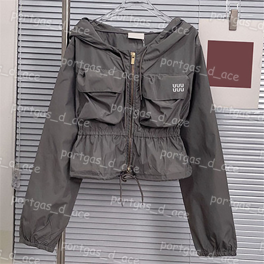 

Women Trench Coat Hooded Long Sleeve Jacket Casual Street Style Coats, With label *0420