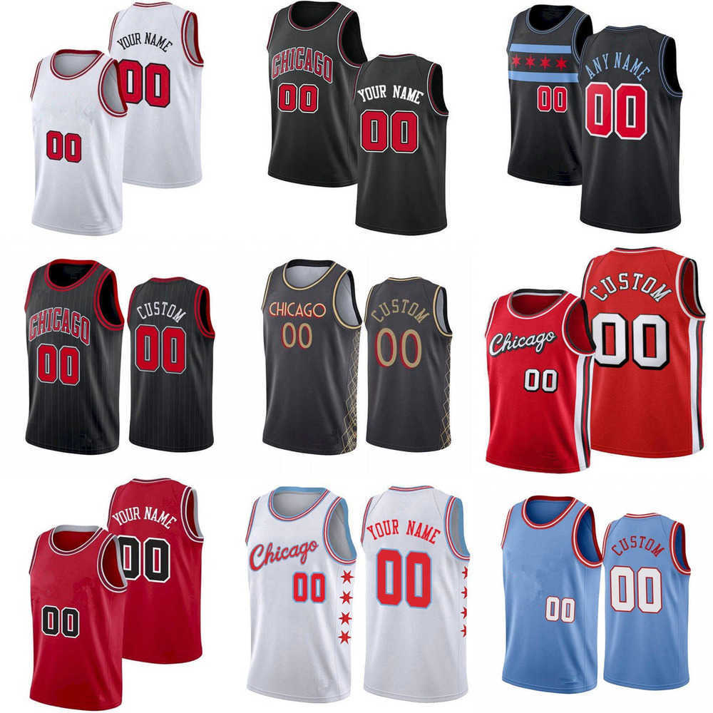 

75th Custom Mens youth Womens Chicago''Bulls''Jersey 23 45 Michael MJ Scottie 33 Pippen Dennis 91 Rodman Basketball Jerseys, Color