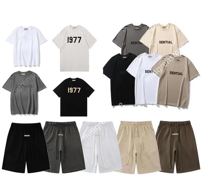 

Summer essentail t shirt Designers essen Casual shirts Men Women Luxury Shorts essent tshirt essent Chest Print Fashion Tops Tees essentiel T-shirt, Cu1