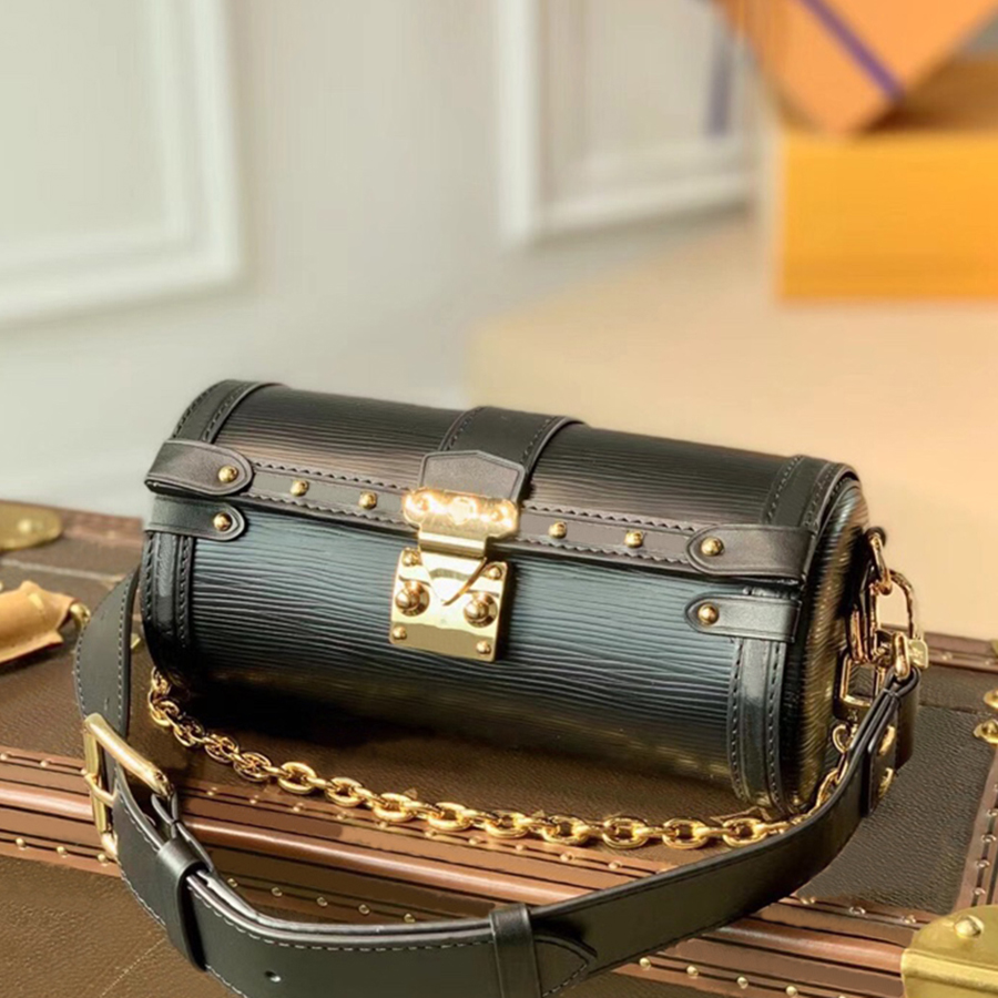 

Designer Chain Bag luxury Crossbody Bag Handbag Genuine leather Flap Bag 19CM Top-level Replication Shoulder Bag Cylindric Bag With Box WL078, M57835