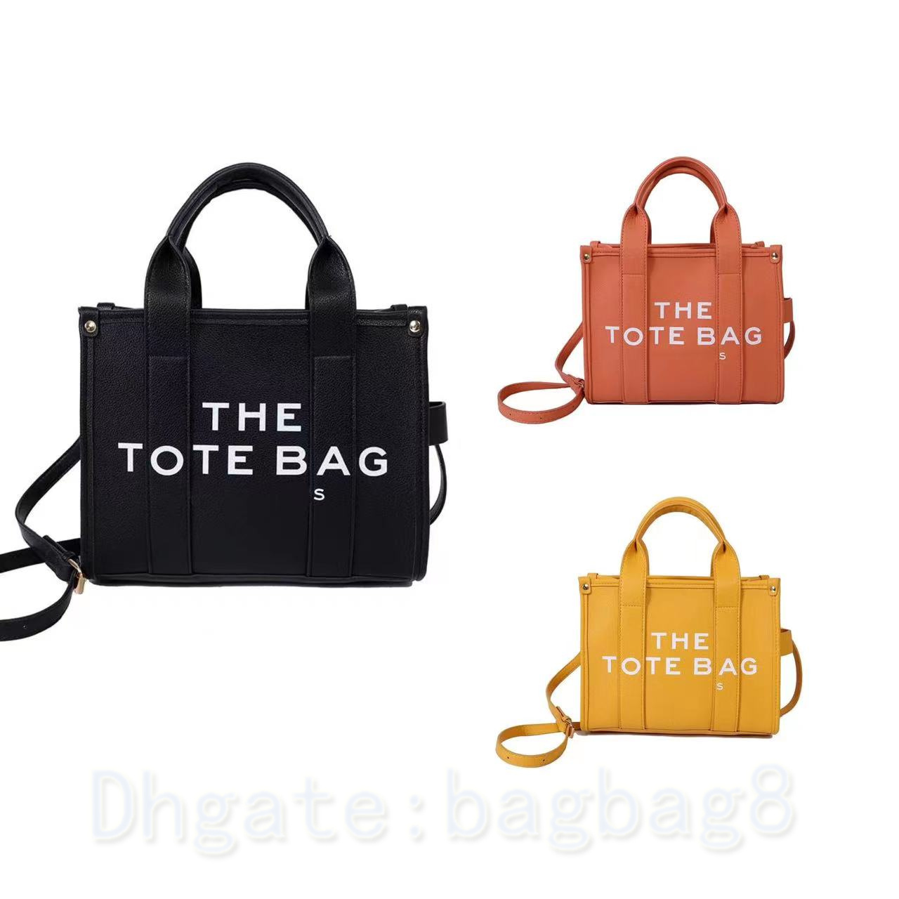 

2023 Luxury The tote bag traveler Woman High Quality designer wallet practical marc Large capacity plain cross body shoulder mj handbags fashion lady Crossbody bags, White